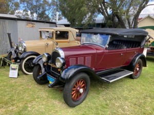 Vintage 1920s cars from the Veterans Car Club