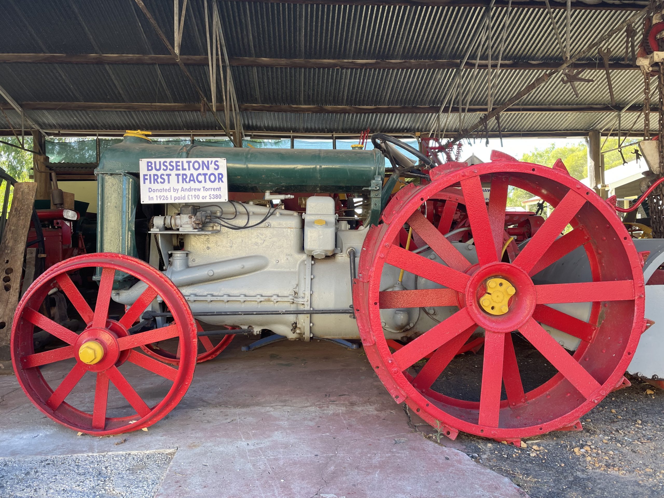 First Busselton Tractor